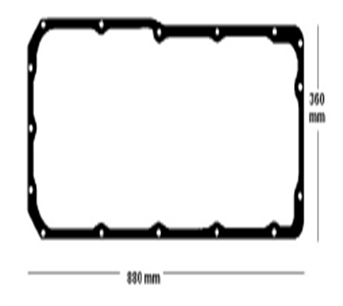 KARTER KAPAK CONTA (BÜTÜN - SILIKONLU)