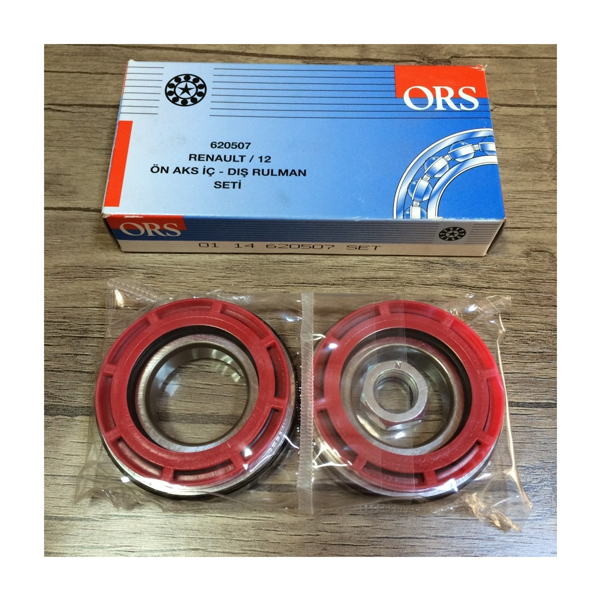 RENAULT 12 ÖN AKS KİTİ YENİ MODEL-2 ADET RULMAN
